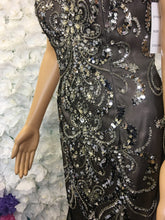 Load image into Gallery viewer, Heavy Embellished Open Back Fishtail Mermaid Dress