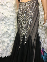 Load image into Gallery viewer, Heavy Embellished Open Back Fishtail Mermaid Dress